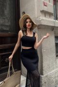 Merry Sırt Bağcıklı Crop Takım 9823 resmi